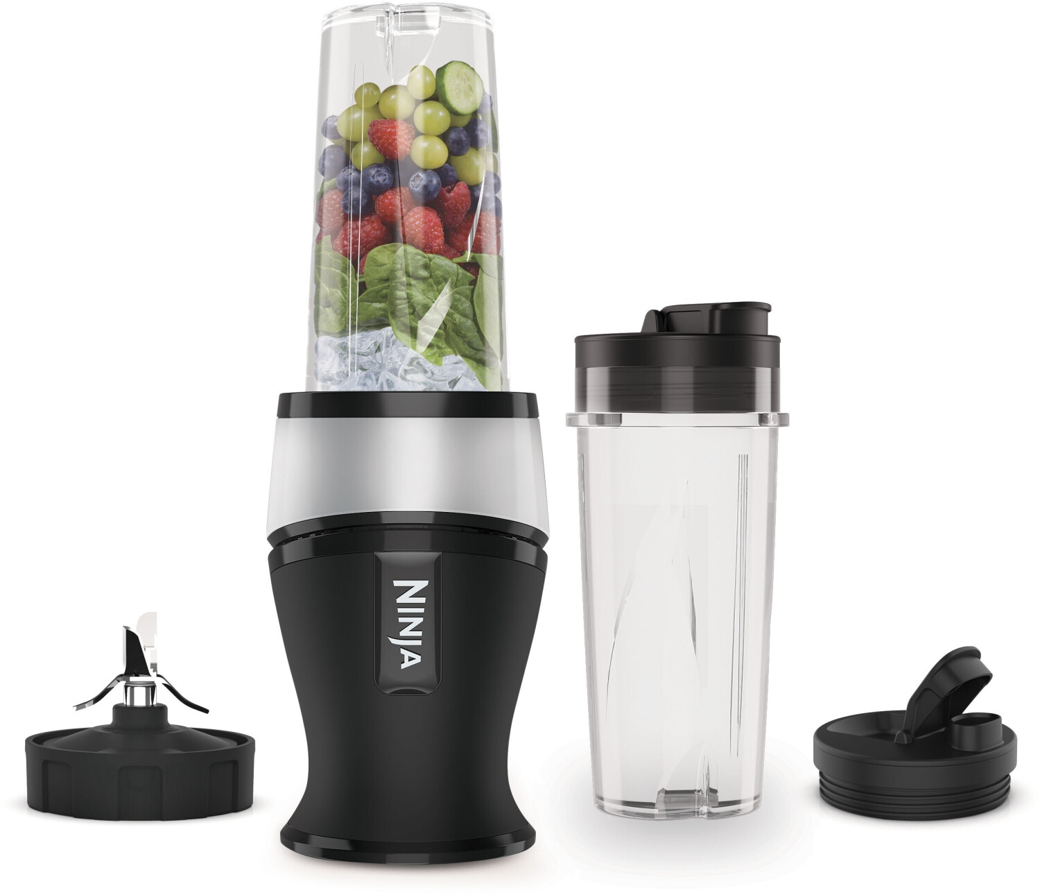 اسموتی‌ ساز نینجا آمریکا مدل Ninja QB3001UKMR - موتور قدرتمند ۷۰۰ وات  همراه دو لیوان قابل حمل